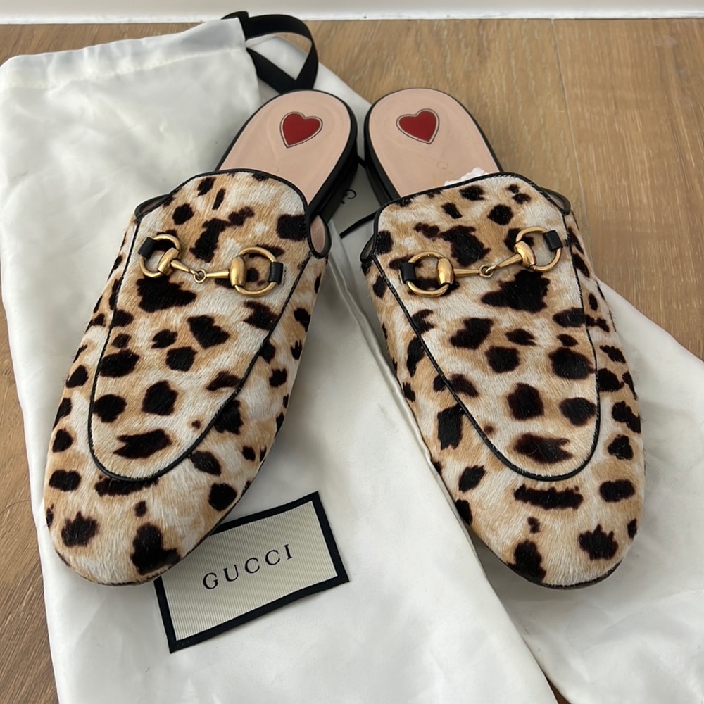 COPY - Gucci loafers size 37 cheetah print